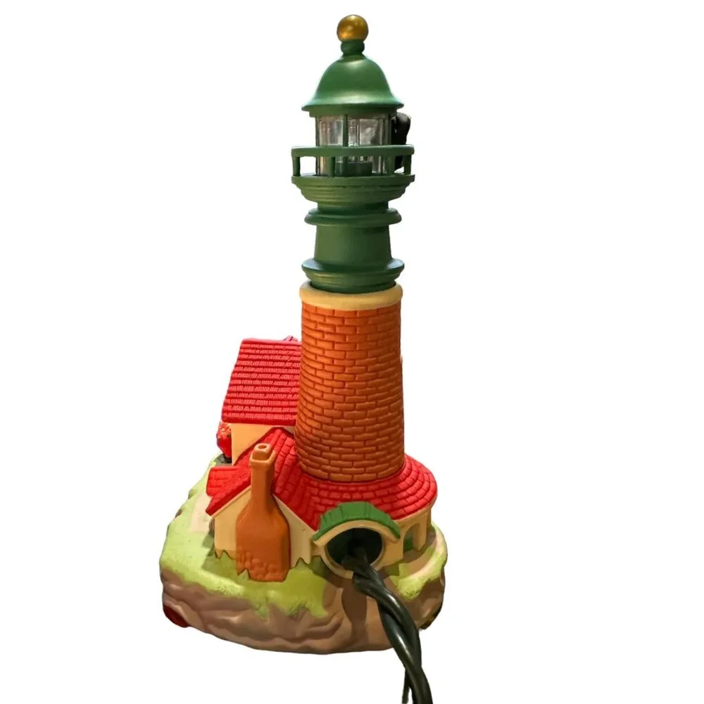 Hallmark Keepsake Ornament Lighthouse Lights Up Greetings 5th in Series 2001 - Picture 12 of 16